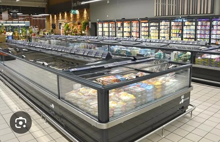 Vitrine supermarché